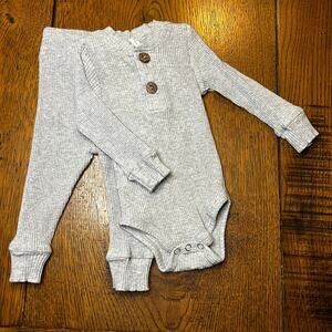 3/$12 Gray Newborn Outfit